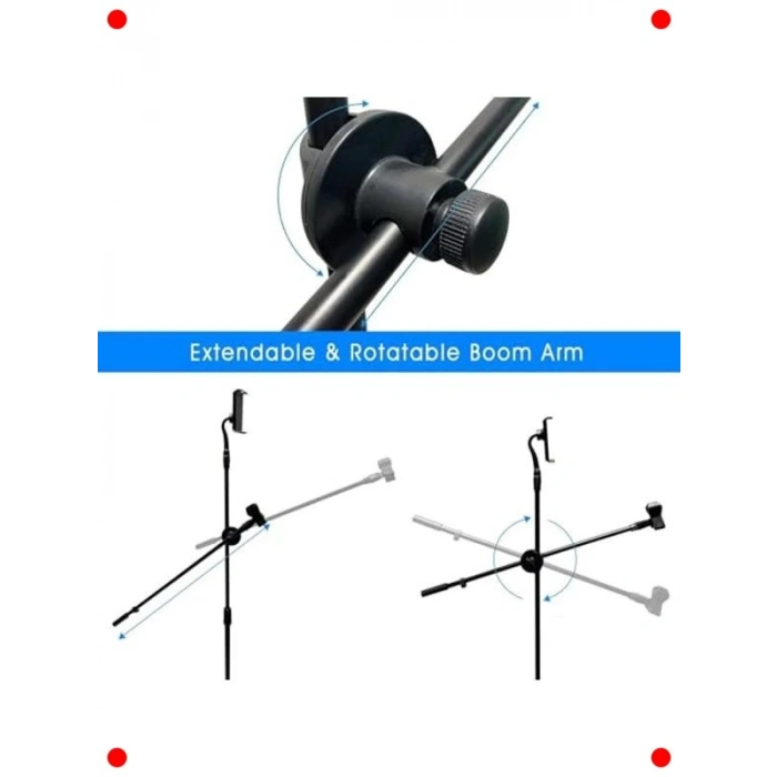 Çok Fonksiyonlu Mikrofon ve Cihaz Standı