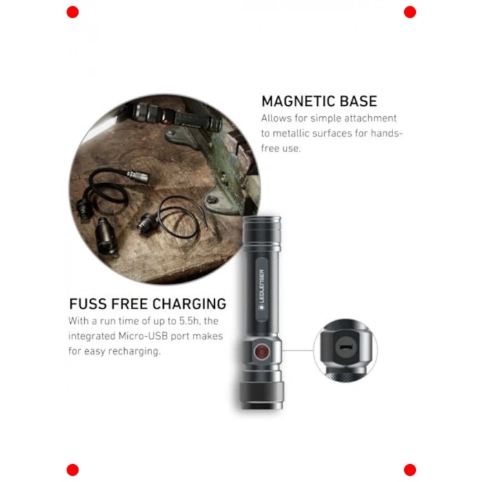 Çok Fonksiyonlu Profesyonel Çalışma Feneri