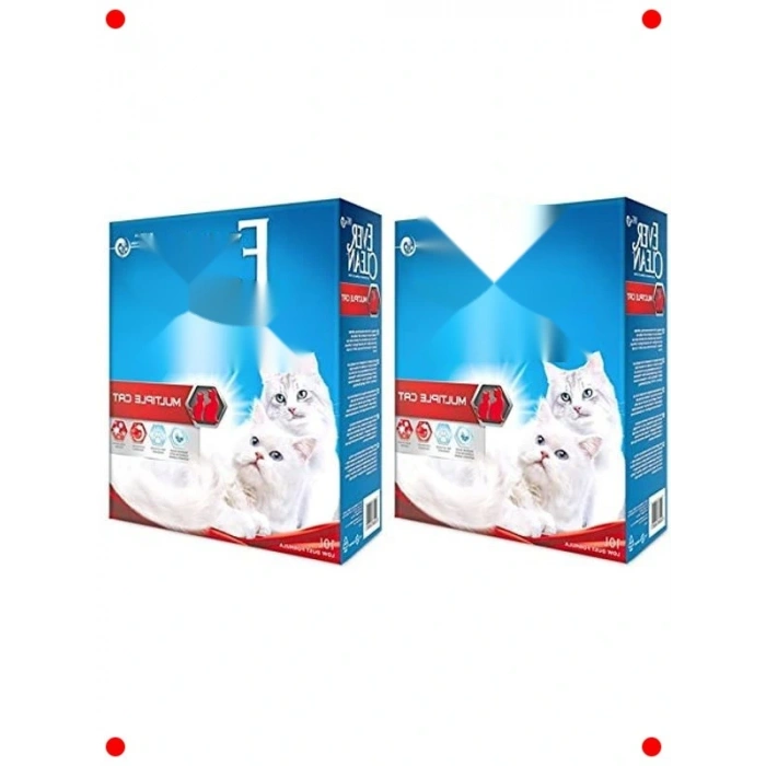 Çok Kedili Topaklanan Kedi Kumu - 2x10 Lt