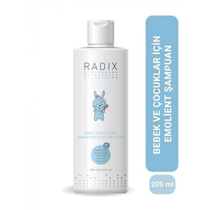 Çok Kuru Ciltler İçin 200 ml Bebek Şampuanı