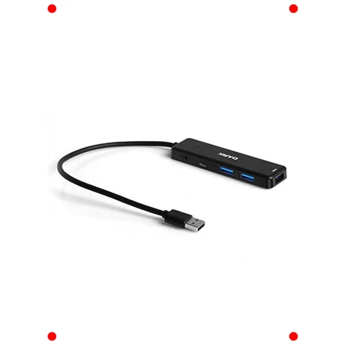 Çok Portlu USB 3.2 Hub (3x USB-A, 1x Type-C, Şarj)