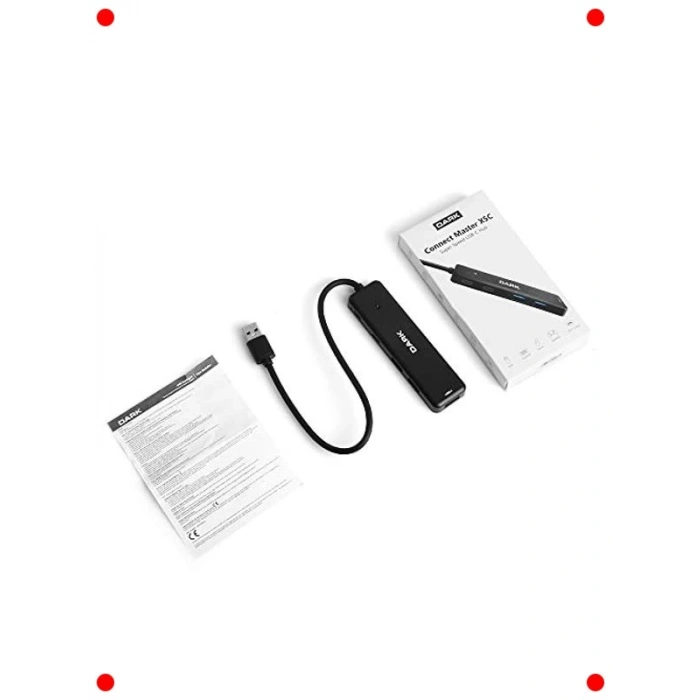 Çok Portlu USB 3.2 Hub (3x USB-A, 1x Type-C, Şarj)