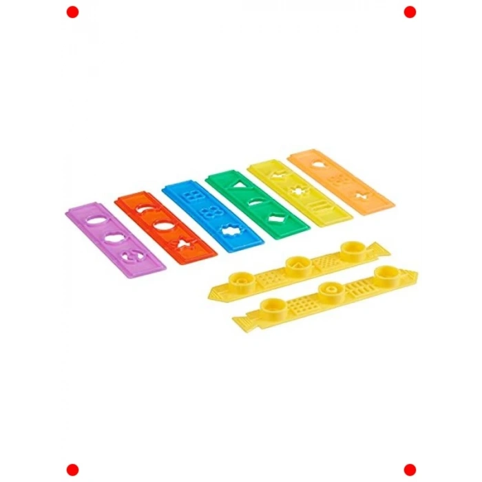 Çok Renkli Oyun Hamuru Seti - 12li Paket