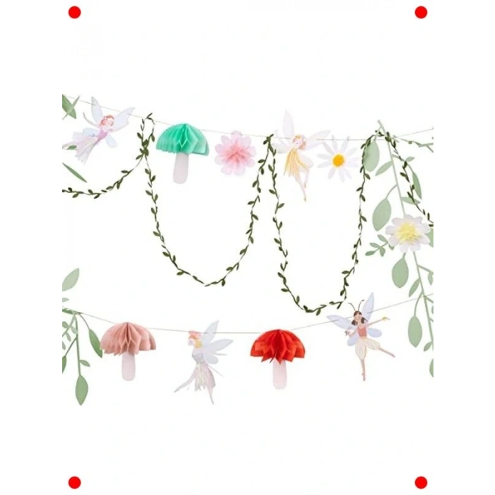 Çok Renkli Peri Kızı Asma Süsü