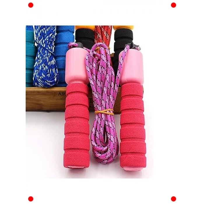 Çok Renkli Sayaçlı Çocuk Atlama İpi