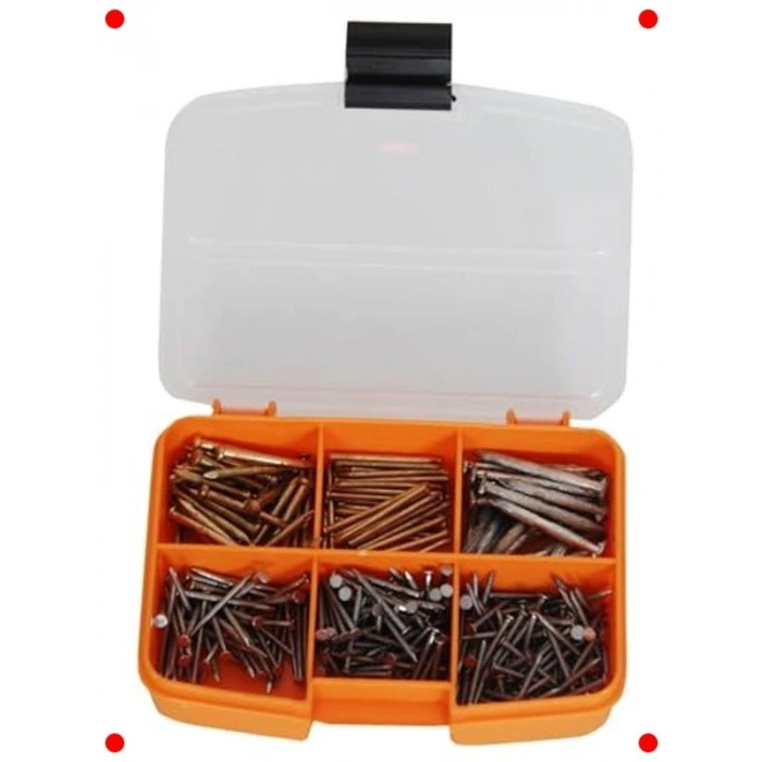 Çok Yönlü 435 Adet Çivi Seti (Beton/Ahşap)