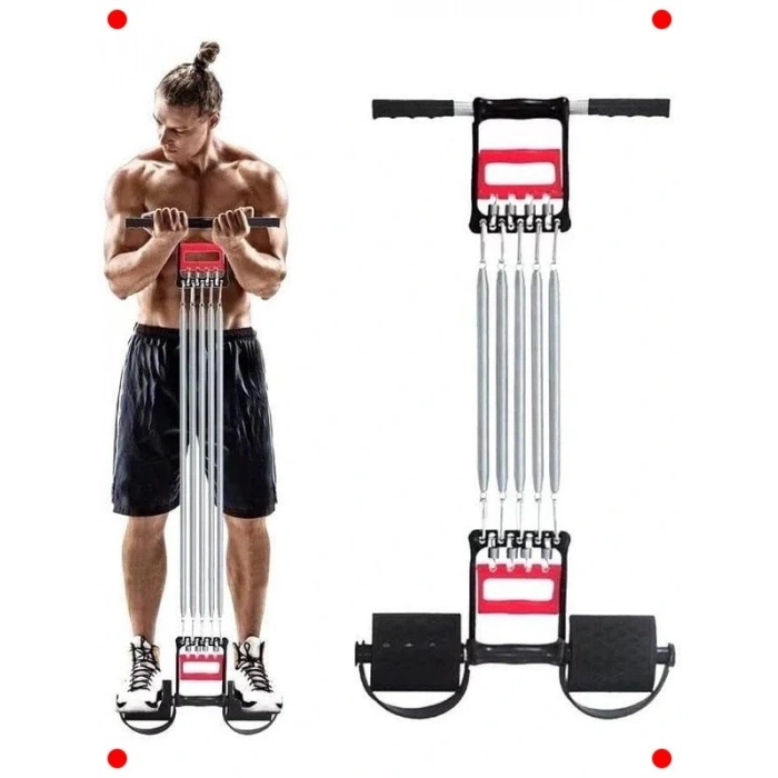 Çok Yönlü Direnç Yayı - El, Ayak, Göğüs Antrenmanı