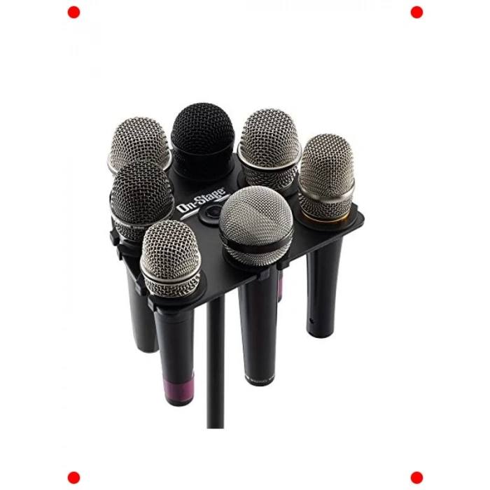 Çoklu Mikrofon Tutucu Aparatı - Siyah, Sağlam