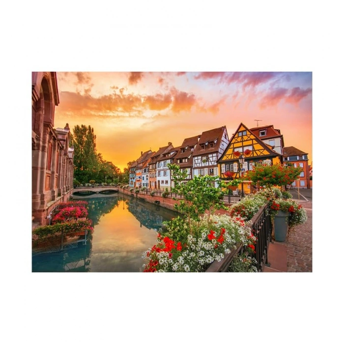 COLMAR Temalı 1000 Parça Puzzle ile Zihninizi Dinlendirin
