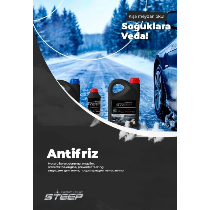 Coollife Antifriz -37 Derece Mavi 3 Lt