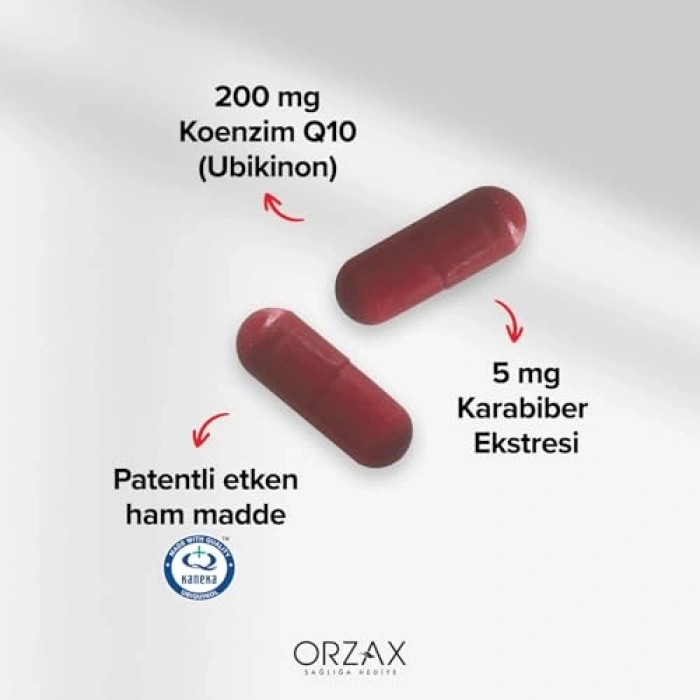 Coq10 200 Mg Takviye Edici Gıda, 30 Kapsül