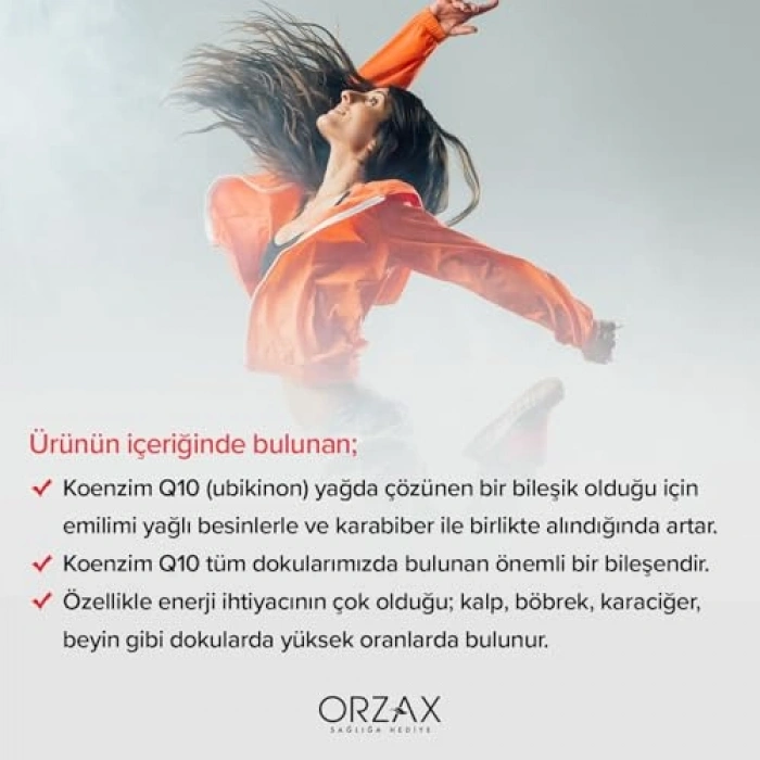 Coq10 200 Mg Takviye Edici Gıda, 30 Kapsül