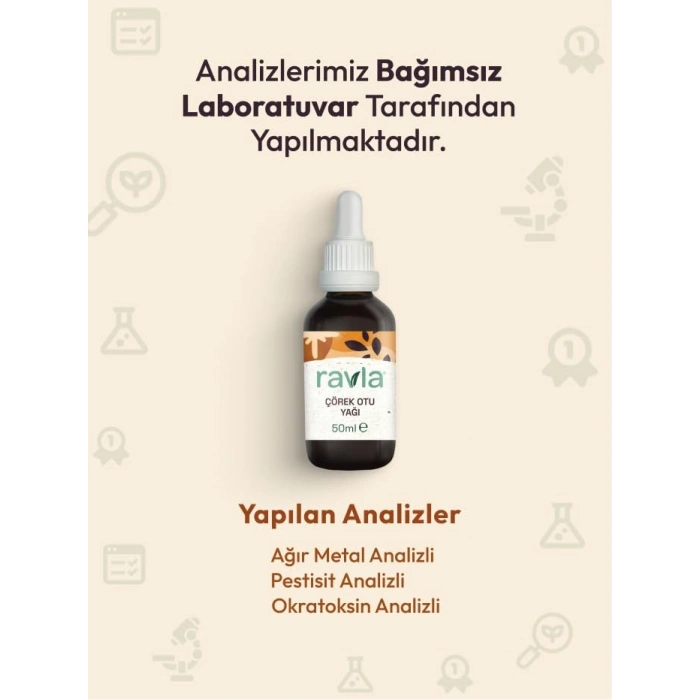 Çörek Otu Yağı 50 ml, Doğal ve Şifalı