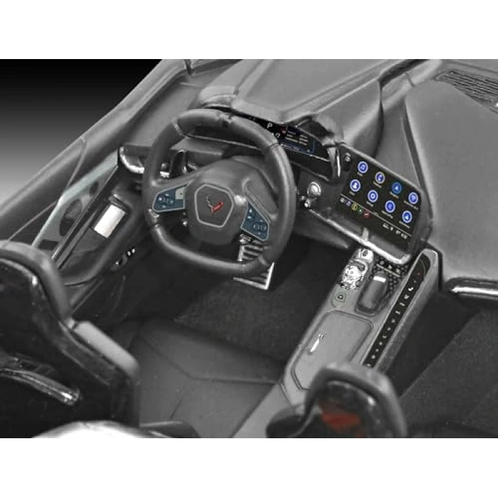 Corvette C8 Coupé Maket Oyuncak Araba, Gerçekçi Tasarımı ile Koleksiyoncular için