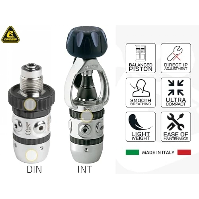 Cressi Ahtapot AC2 Compact + Octopus Xs