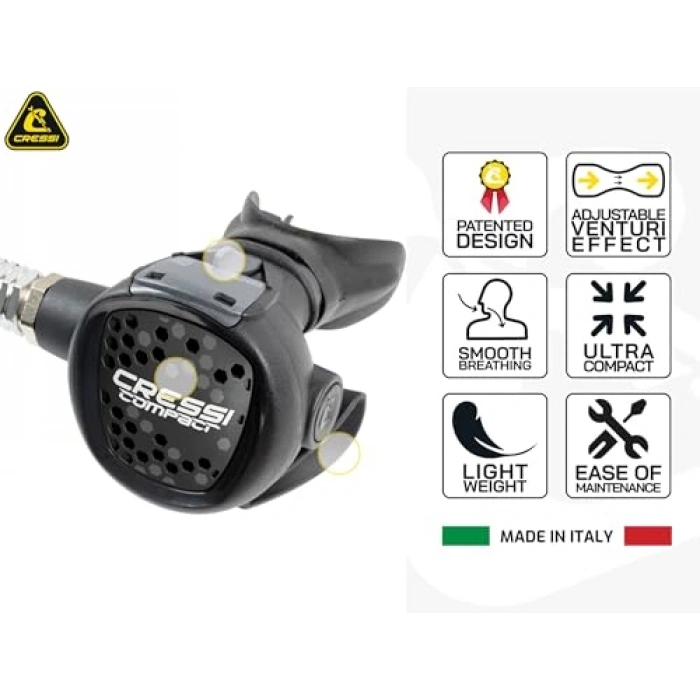 Cressi Ahtapot AC2 Compact + Octopus Xs