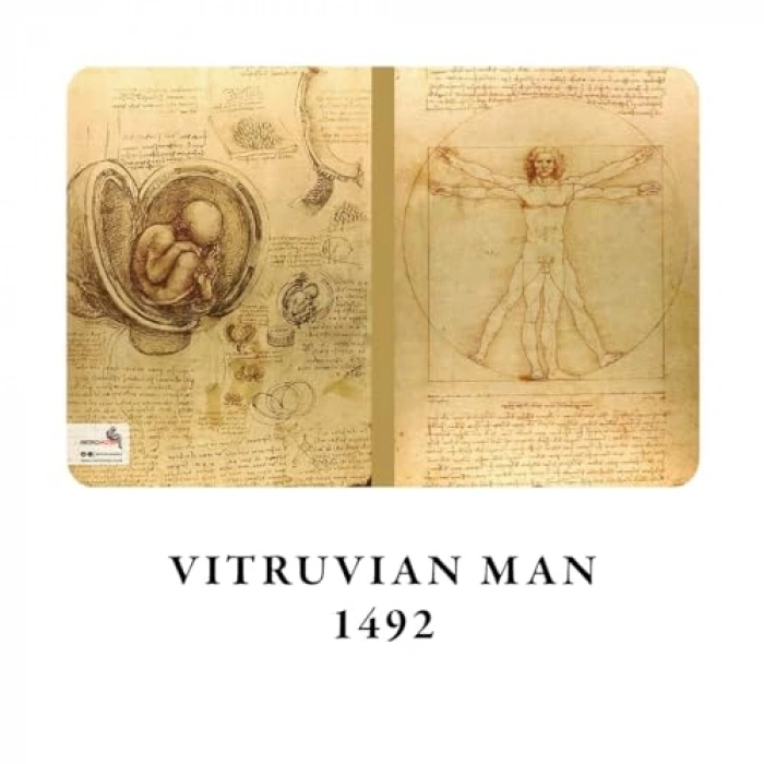 Da Vinci Temalı 4lü Defter Seti, 192 Sayfa