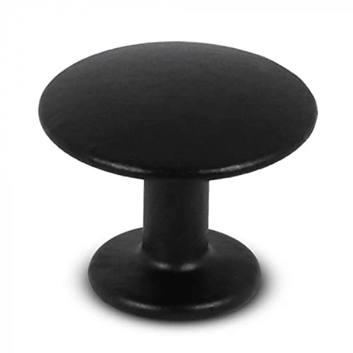 Daire Kulp Seti, 4 Adet Siyah Metal Kulpu