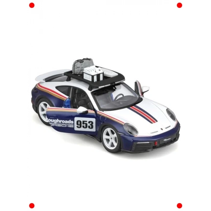 Dakar Yarış Arabası Model Araç 1:24 Ölçek