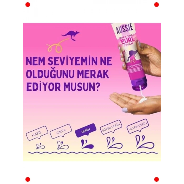 Dalgalı ve Kıvırcık Saçlar İçin Durulanmayan Krem