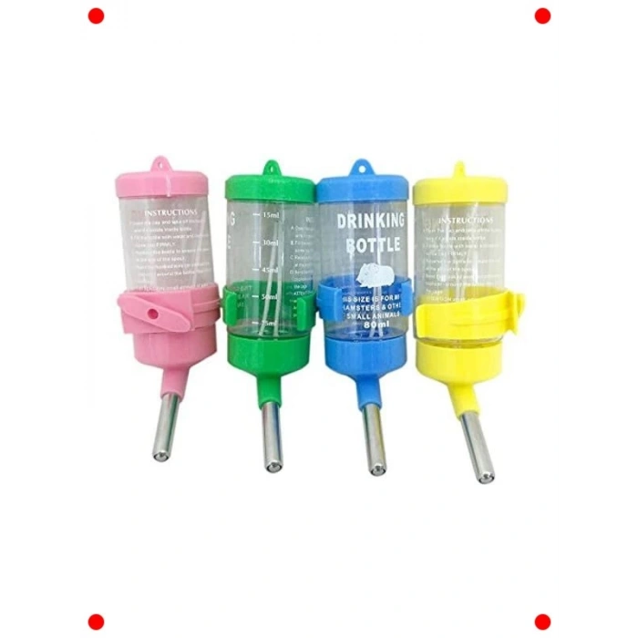 Damlatmayan Hamster ve Tavşan Suluğu (80 ml)