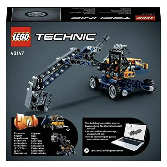 Damperli Kamyon Yapım Seti - İnşaat Temalı Oyuncak (177 Parça)