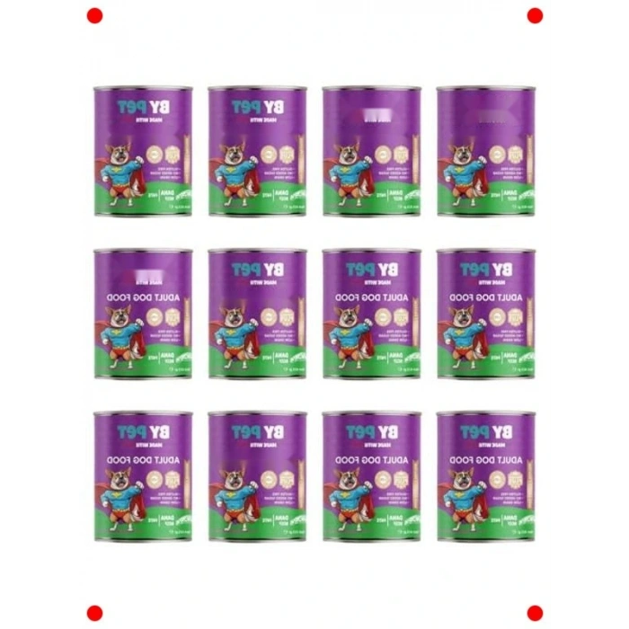 Dana Aromalı Yetişkin Köpek Konservesi 400g - 12 Adet