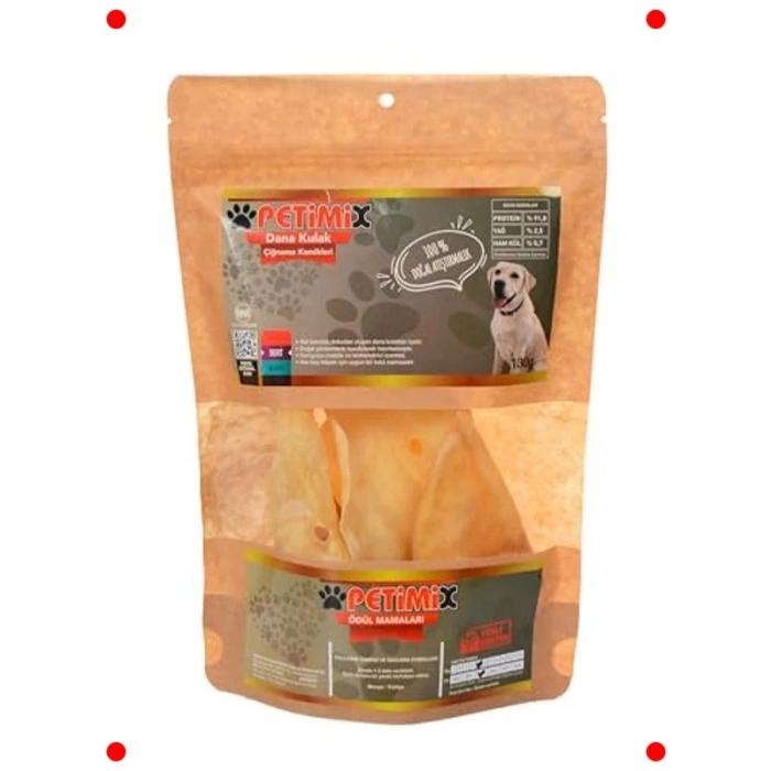 Dana Kulak Köpek Çiğneme Ödülü 130g