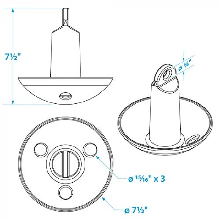Dayanıklı Mantar Çapa, Balıkçılık İçin Ideal Ekipman