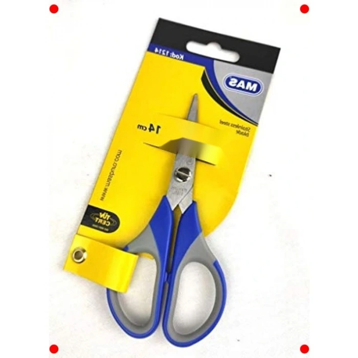 Dayanıklı Ofis Makası - 14 cm, Lacivert