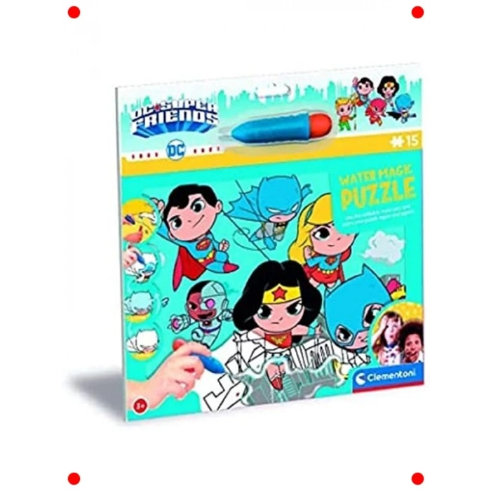 DC Süper Kahramanlar Su Büyüsü Çerçeve Yapboz