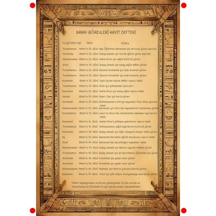 Dedektiflik Suç Çözümleme Kutu Oyunu - Firavun