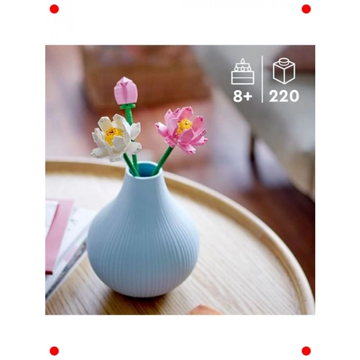 Dekoratif Nilüfer Çiçekleri Yapım Seti