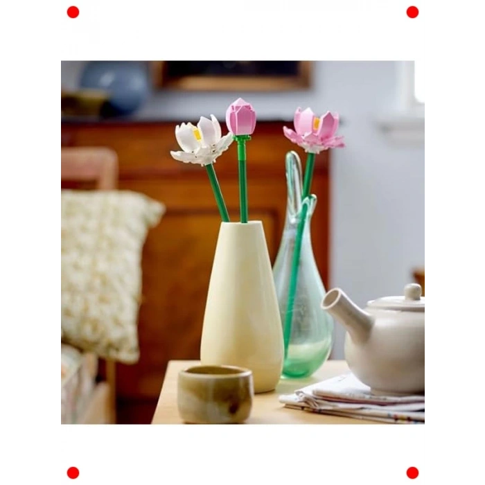 Dekoratif Nilüfer Çiçekleri Yapım Seti