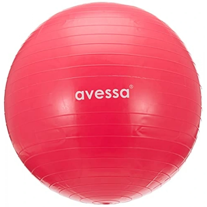 Denge ve Güç İçin 55 cm Pompalı Pilates Topu, Kullanımı Kolay