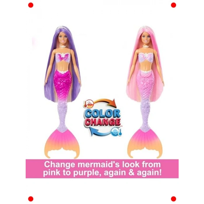 Deniz Kızı Bebek ve Yunuslu Renk Değişim Seti