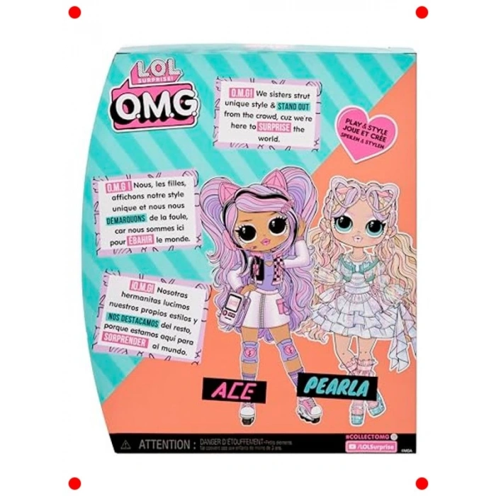 Deniz Kızı Moda Bebek & 15 Sürprizli Aksesuarlar