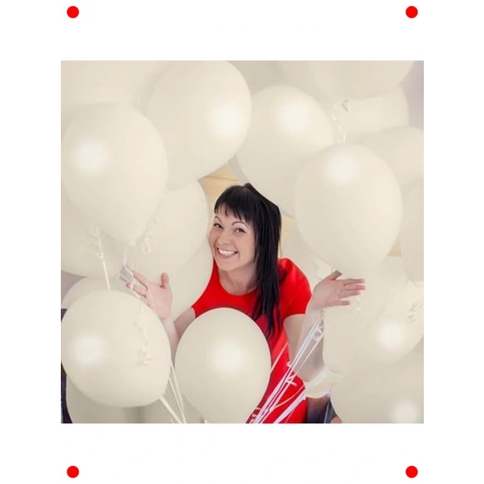 Deniz Kumu Rengi Parti Balonları, 10 Adet