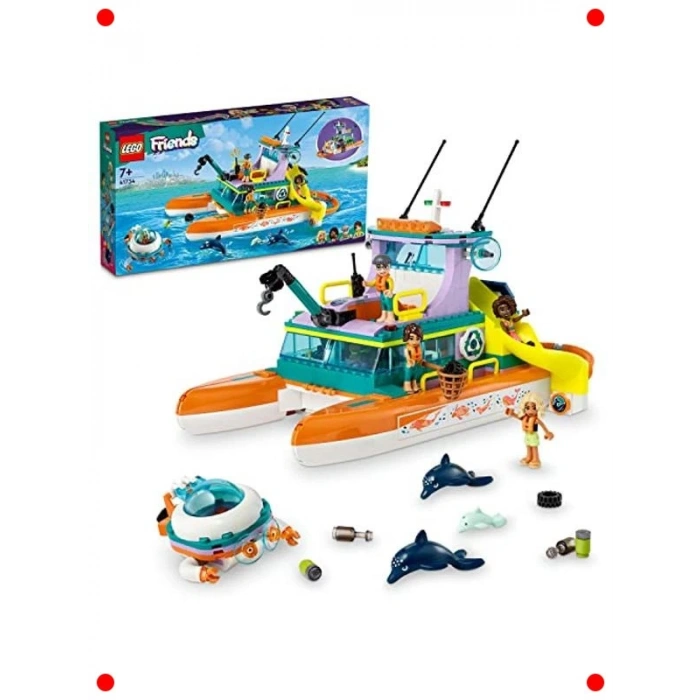 Deniz Kurtarma Temalı Yapım Seti (717 Parça)