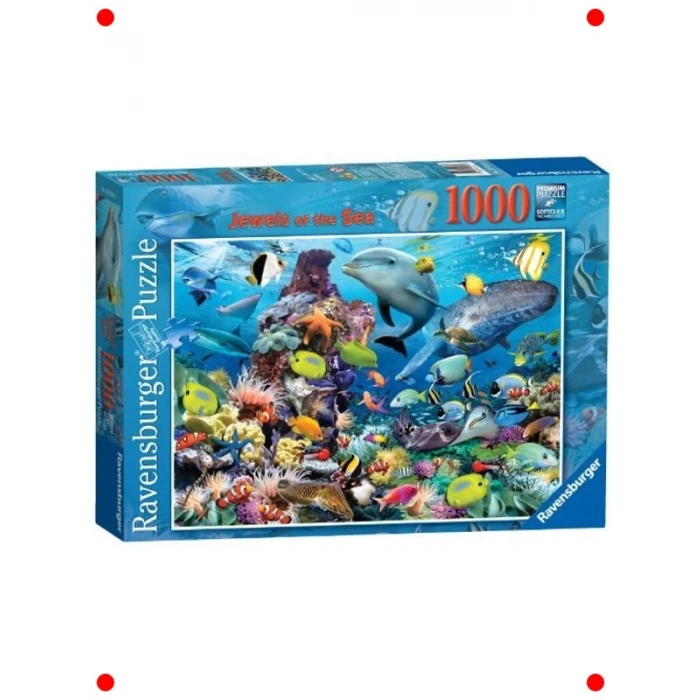 Deniz Mücevherleri 1000 Parça Kaliteli Yapboz
