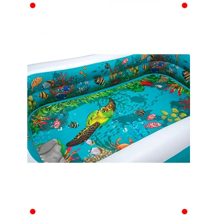 Deniz Temalı Şişme Oyun Havuzu - Büyük Boy