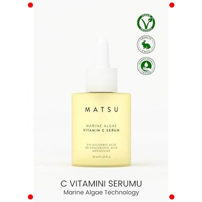 Deniz Yosunu ve C Vitamini Cilt Serumu 30 ml