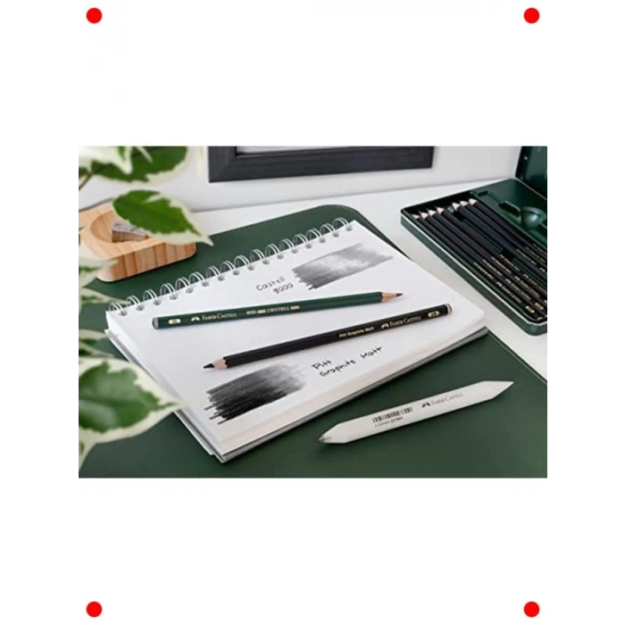 Dereceli Ultra Mat Kurşun Kalem Seti (6lı)