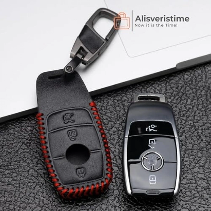 Deri Anahtar Kılıfı Özel Uyumlu Tasarım
