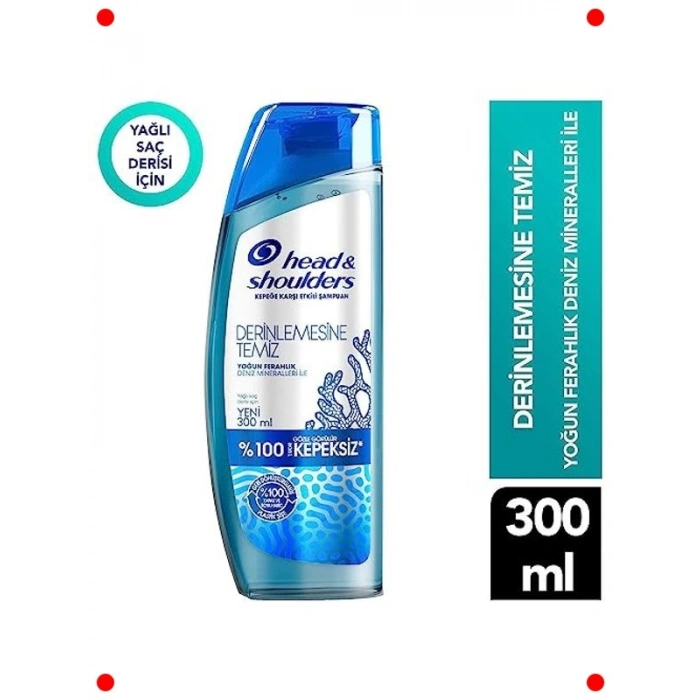 Derin Temizlik Şampuanı Yoğun Ferahlık 300 ml