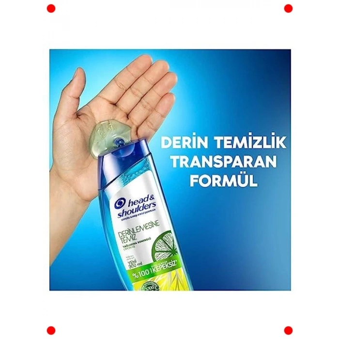 Derin Temizlik & Yağ Kontrol Şampuanı Limonlu 300 ml