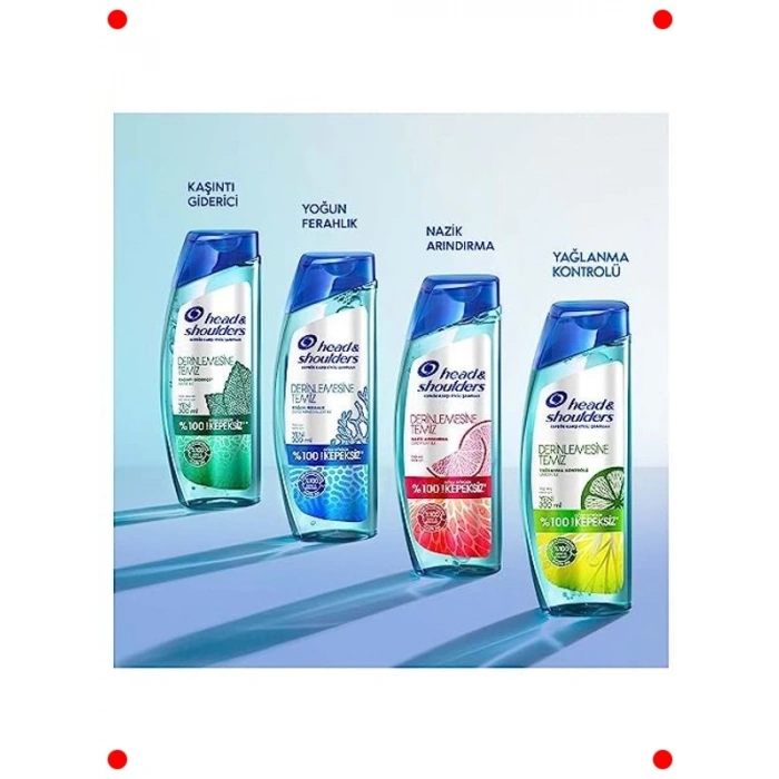 Derin Temizlik & Yağ Kontrol Şampuanı Limonlu 300 ml