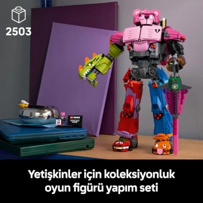 Detaylı Meka Figürü Yapım Seti - Video Oyun Temalı (2503 Parça)