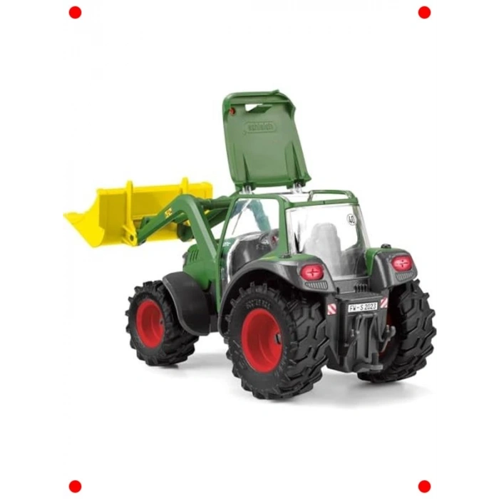 Detaylı Oyuncak Traktör Modeli – Çekicili