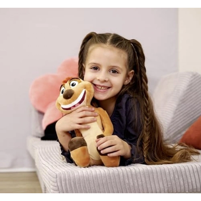 Detaylı Tasarımlı 25 cm Boyutunda Peluş Aslan Figürü